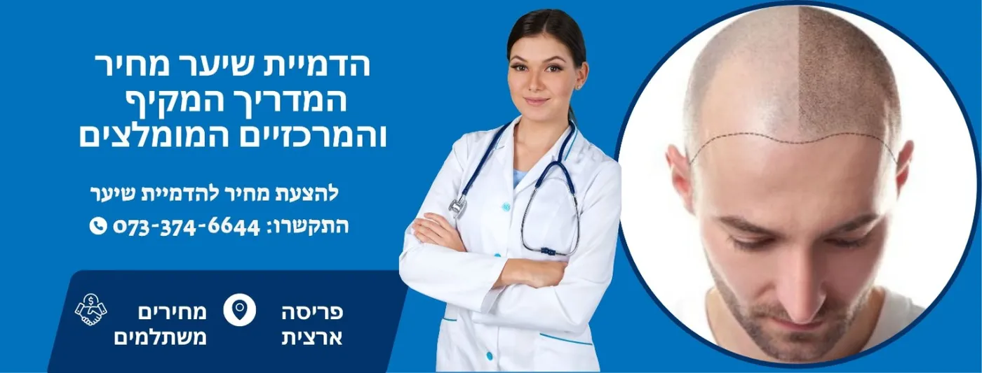 הדמיית שיער מחיר
